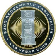 -200 Las Vegas Club Silver Strike Machine obv.